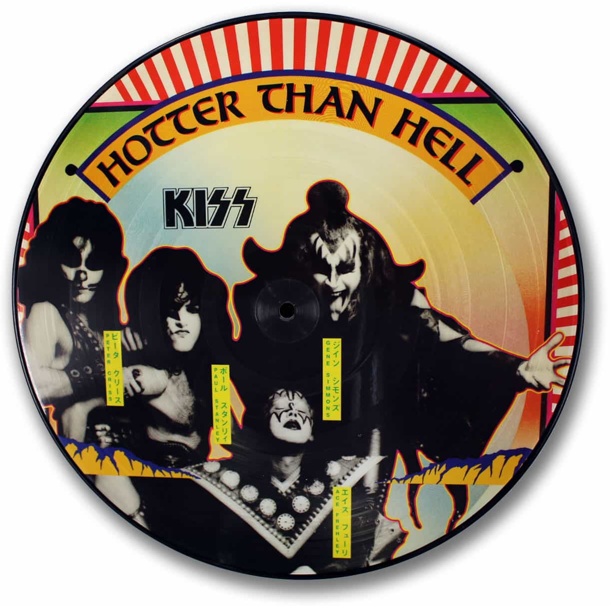 Kiss Hotter Than Hell The Vinyl Underground 