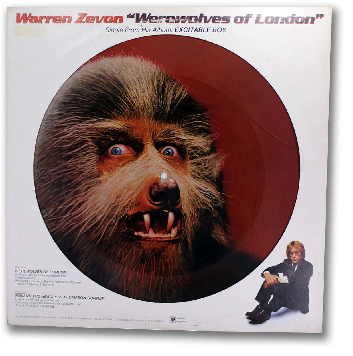 Warren Zevon Werewolves of London Bass Tab in C Major - Download & Print  - SKU: MN0053556