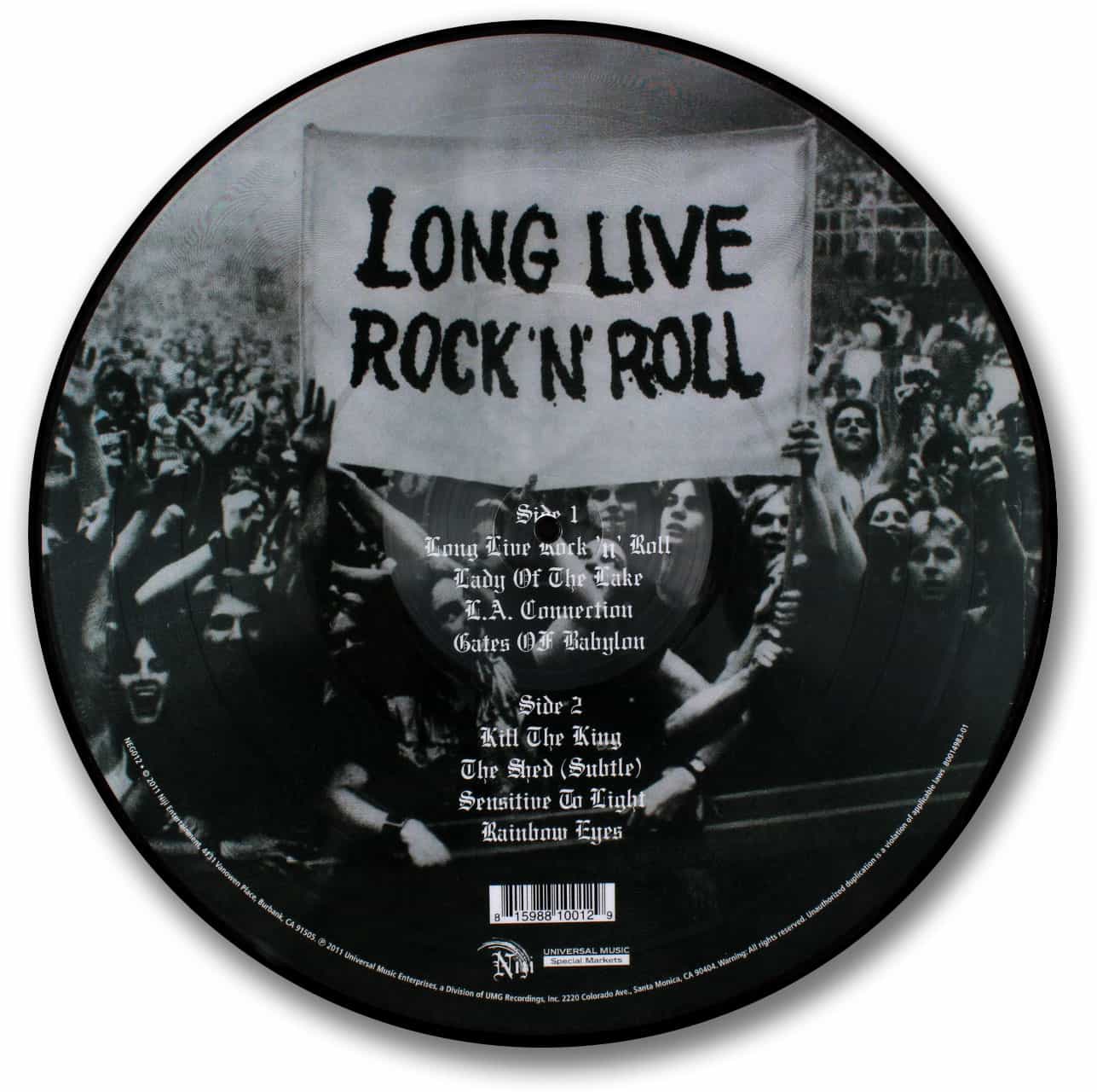 Rainbow - Long Live Rock 'N' Roll - the Vinyl Underground